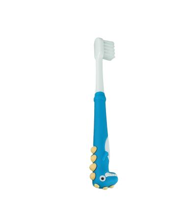 Children's toothbrush soft hair small independent packaging sweet dinosaur cartoon infant hair toothbrush for 3 to 12 years DNW308 1 piece (1 Pack) C