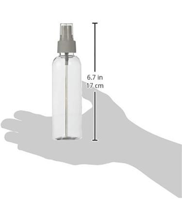 Transparent Plastic Spray Bottles Set - 4PCS Reusable Fine Mist Atomiser for Essential Oils & Travel (100ml 3.5oz) - Ideal for Perfume & Liquid Storage - Buy Online on GoSupps.com