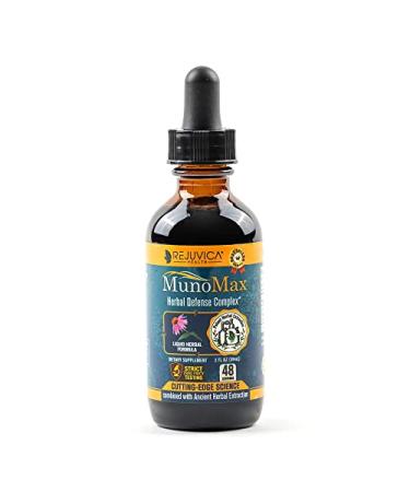 MunoMax - Advanced Immune Support Supplement - Liquid Delivery for Better Absorption - Echinacea  Astragalus  Reishi  Goldenseal  Elderberry & More! 1
