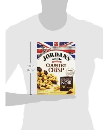 Jordans Country Crisp Dark Chocolate Cereal 550g - Pack of 3 - Buy Online on GoSupps.com