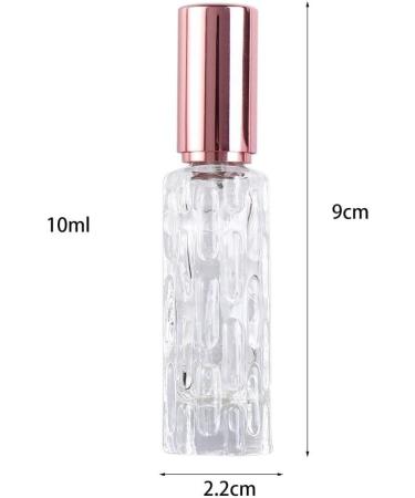 Kopida 10ml Reusable Empty Spray Atomizer for Girl Women Mini Perfume Travel Refillable Glass Spray Bottle Atomizer Portable Leak-proof Travel Sprayer - Buy Online on GoSupps.com