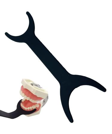 Silicon soft dental background photo black contrast board bending dental photography background tooth shoot light -absorbing plate type B