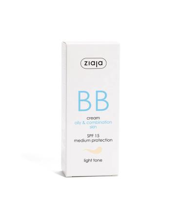 Ziaja BB Cream Skin Care and Moisturizer SPF15 Light Tone 50 ml
