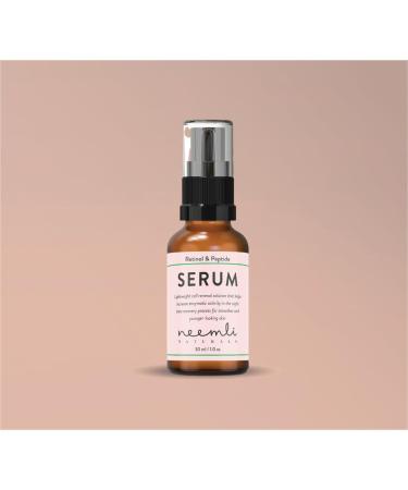 Neemli Naturals Retinol & Peptide Serum - Lightweight Renewal for Smooth Even-Toned Skin | Anti-Aging Solution - 30ml - Buy Online on GoSupps.com
