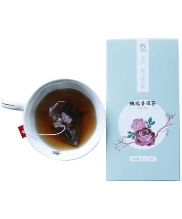 Th Rose Pu'er Th noir Pu-Erh de Chine Paquet de sachets de th Triangle 45g / 15 sachets - Buy Online on GoSupps.com