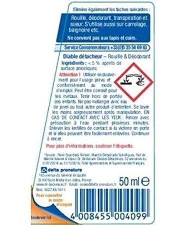  Dr. Beckmann Dr. Beckmann Rust Deodorant Stain Remover 50 ml - Buy Online on GoSupps.com