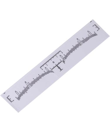 NOLITOY 100pcs Disposable Eyebrow Ruler Disposable Eyebrow Template Eyebrow Shaper Ruler Caliper Major - Buy Online on GoSupps.com