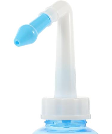 Nasal Wash Bottle - 300ml Neti Pot for Sinus Rinse & Irrigation | Nose Flush Squeeze Bottle (Random Color) - Shop Now for International Shipping - Buy Online on GoSupps.com