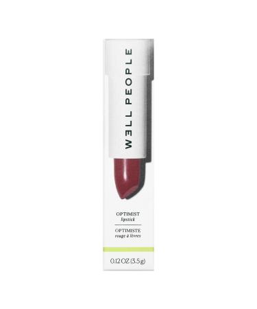 Optimist Lipstick by WELL PEOPLE | Plant-Based Clean Beauty (New Mystic) - 0.12 oz | 3.5 g - Buy Online on GoSupps.com
