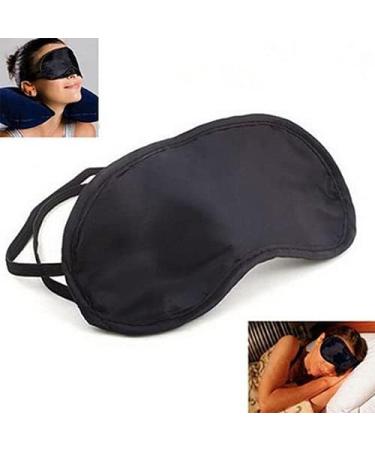 10pcs Sleep Eye Masks for Men Women - Block Out Light for Night Sleep, Yoga, Travel - Soft Comfort Eye Shade Covers - Black - Buy Online on GoSupps.com