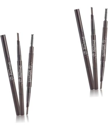 Beavorty 2pcs 2 1 Eyebrow Brush Eyebrow Pen Brow Pencil Microblading Pen Eye Brow Brush Makeup 3 Proof - Buy Online on GoSupps.com
