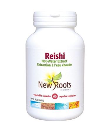 New Roots Reishi 500mg 60 Capsules