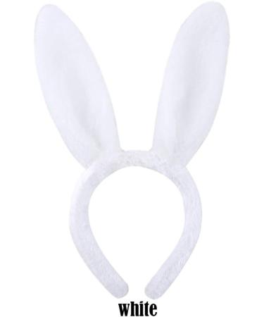 BJ-SHOP Bunny Ears Rabbit Headband Plush for Easter Costume Party Decoration - Buy Online on GoSupps.com