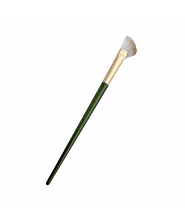Nose Shadow Brush - Angled Makeup Brush for Contouring | Soft Half Fan Shape | Professional Quality (Beige) - International Shipping Available - Buy Online on GoSupps.com