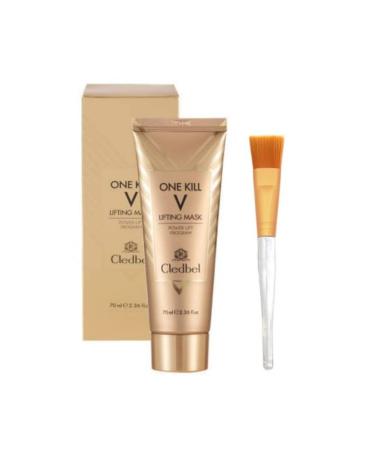 Cledbel One Kill V Lifting Gold Luxury Ultra Power Lifing Mask 70ml + Gold Brush