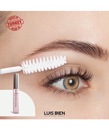 Luis Bien Eyelash Eyebrow Growth Serum Kit for Longer, Thicker Lashes - Castor Oil Serum with Eyelash Curlers and Eyebrow Shaper Soap - 50ML + 15ML - Buy Online on GoSupps.com