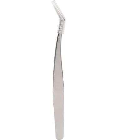 High Precision Stainless Steel Eyelash Extension Tweezer - Silver - Buy Online on GoSupps.com