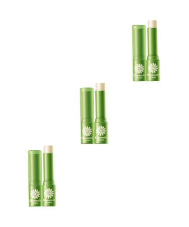 Didiseaon 3pcs Lip Color Lip Balm Lip Smoother Lip Tints Dry Lips Balm Deeply Hydrates Lip Stick Care Lipstick 1 Count (Pack of 1) x3pcs