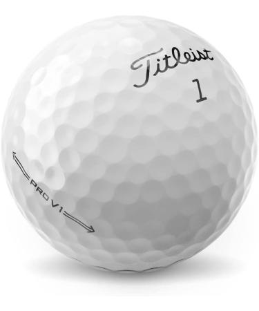 Title: Titleist Pro V1 Golf Balls - White, Standard Numbers (1-4) | One Dozen - Buy Online on GoSupps.com