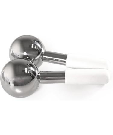SKINACT Stainless Steel Ice Globes - Unbreakable Cooling Cryo Sticks for Face & Eyes Reduce Puffiness Wrinkles & Dark Circles - Perfect for Beauty Routines & Facials - Buy Online on GoSupps.com