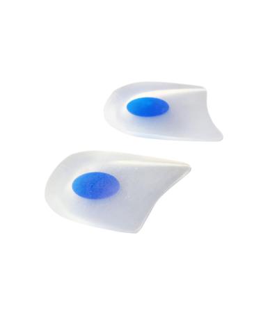 FRCOLOR Fascia Silicone Insole Size Insole Massage Insoles Cushioning Heel Insoles Pads Heel Cushions Inserts Height Increase Insoles Damping Heel Cups Heel Pad Comfortable As Shown Size 2