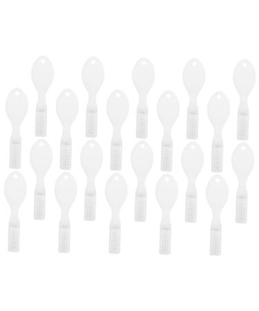 Angoily 20st prison toothbrush children's toothbrush safety toothbrush toothbrush toothbrush with a short grip daily toothbrush manual
