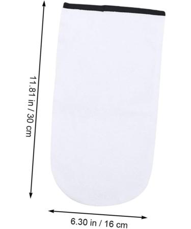 minkissy 4 Pairs Bath Gloves Gel Gloves Hand Treatment Mitts Moisturizing Gloves Overnight Mittens Wax Gloves Hand Moisturizer Gloves Insulated Gloves Hand Wax Soft White - Buy Online on GoSupps.com
