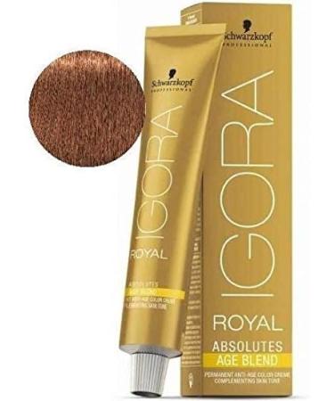 Schwarzkopf IR Absolutes Age Blend 7-710 Medium Blonde Copper Cendre 60ml - Buy Online on GoSupps.com