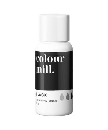 COLOUR MILL Oil Based Food Colouring 20ml (Black)