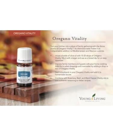 Vitality Oregano Essential Oil 5 ml - Young Living | Immune Support Digestive Health Antioxidants & Wellness - Buy Online on GoSupps.com
