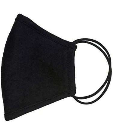 Buy Creavvee Reusable 100% Cotton Fabric Masks - Breathable 2-Layer Design with Elastic Loops for Adults | International Shipping Available - Buy Online on GoSupps.com