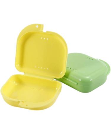 Ruluti Denture Bath & Storage Box | Cleaning Teeth Partial Denture & Orthodontic Guard Container - International Shipping - Buy Online on GoSupps.com