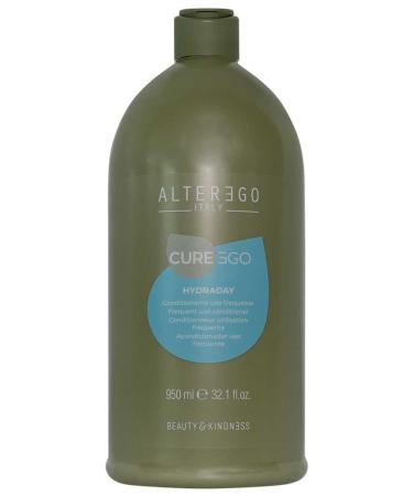 Alter Ego CUREGO Hydraday Conditioner | Ideal for Dry Scalp and Hair | Daily and Frequent Use Conditioner 950 ml *New Packaging (2024)* 950 ml (Pack of 1)