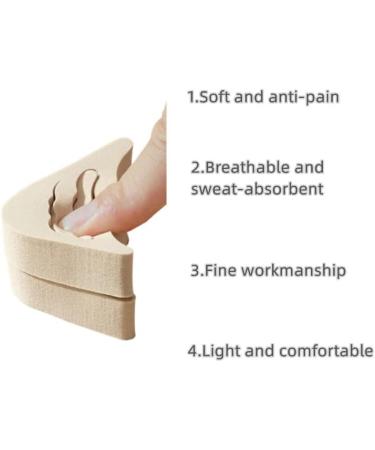 2 Pairs Soft Sponge Shoe Fillers for Big Shoes - Breathable Toe Inserts for High Heel Pain Relief - Buy Online on GoSupps.com