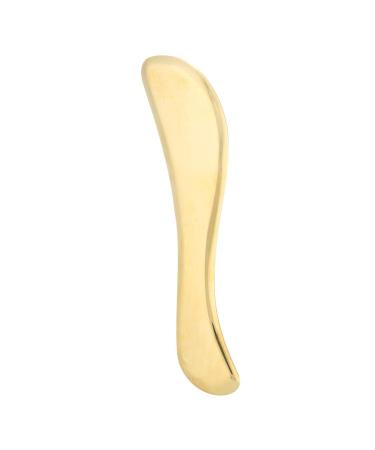 Verdant Touch Shabbrett Brass Schabbret Massage device Gua Sha tool for body and neck acupuncture massage for muscle pain relief 180 mm long
