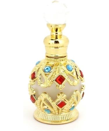 DFJOENVLDKHFE Glass Perfume Bottle Jewelry Enamel Fancy Crystal Perfume Bottle Refillable Empty Perfume Bottle (Size : Bronze 15ml Color : 15) - Buy Online on GoSupps.com