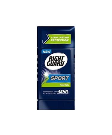 RIGHT GUARD Sport Antiperspirant Up to 48HR Fresh 2.6 oz (Pack of 2)
