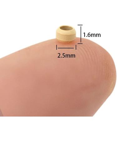 500pcs 2.5mm Copper Nano Rings Beads Hair Extension Nano Rings Beads (Blonde) 500pcs Blonde - Buy Online on GoSupps.com