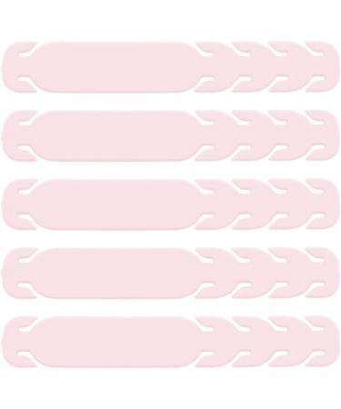 10PCS Mask Ear Cord Adjustable Buckle Extension Buckle Ear Rope Ear Wear Buckle Plastic Ear Hook for All Kinds of Mask (Pink) - Buy Online on GoSupps.com