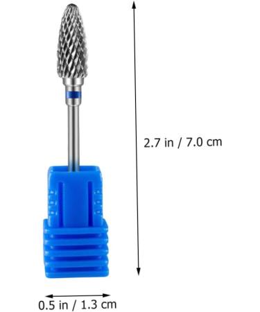 MERRYHAPY Nail Polisher Nail Sanding Drill Bits Manicure Supplies Nail Bits for Nail Drill Nail File Bits Professional Drill Nail Art Sanding Bits Creative Nail Bits Gel Tungsten Steel Alloy 7x1.3.cm As Shown 2 - Buy Online on GoSupps.com