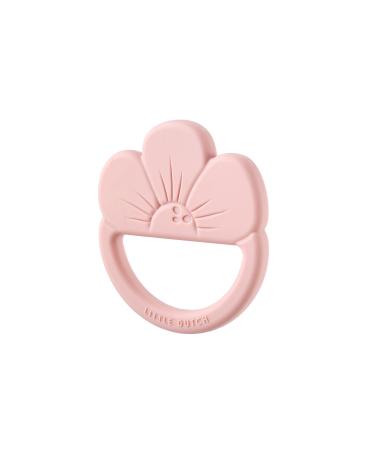 Little Dutch 2012281 Silicone teething ring flower - pink