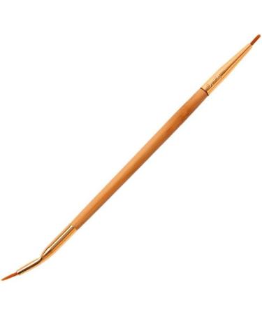 GUJHUI TA Double-Ended Bamboo Handle Eyeliner Brush-16x0.5x0.5 Dual-Sided Makeup Brush for Precision Eyeliner Application Professional and Beginners Friendly - Buy Online on GoSupps.com