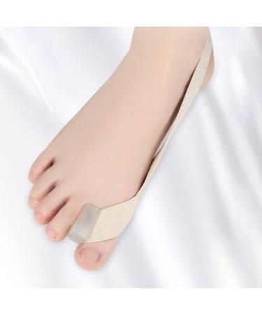 Minkissy Pedicure Kit - Bunion Corrector Orthopedic Splint for Big Toe Straightening and Bunion Relief - Foot Brace Support for Nail Techs - 2pcs Set - 18.5x2.3cm - Buy Online on GoSupps.com