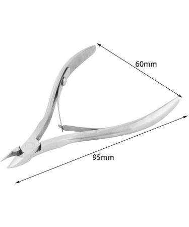 Professional Stainless Steel Cuticle Nipper Cutter Nail Art Clipper Scissor Manicure Tool for Trimming Dead Skin Attractive Processed - Buy Online on GoSupps.com