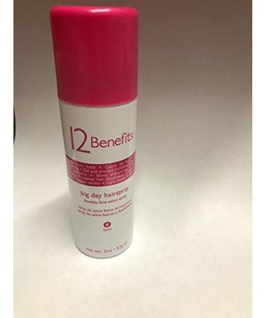 12 Benefits Big Day Hairspray 2oz Travel Spray - Buy Online on GoSupps.com