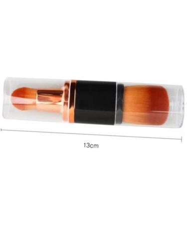 minkissy Cosmetic Makeup Professional Makeup Brush Powder Brush Bronzer Brush Blush Brush Concealer Brush Dual Ended Brush Mutipurpose Cosmetic Brush Brush Mix Buffer 16*3.5cm Picture 1 - Buy Online on GoSupps.com