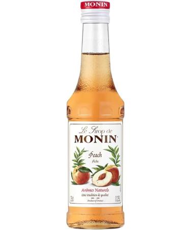 MONIN - Assortment of Peach Passion and Strawberry for Beers Lemonades Cocktails and Still Water - Natural Flavors - 3x25 cl - Buy Online on GoSupps.com