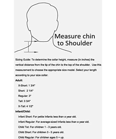 Soft Foam Collar (Class 1 Medical Device) for Neck Support - Therapy for Migraines, Injury, Whiplash - Sizes Small/Medium/Large - Pack of 1 (Medium) - Buy Online on GoSupps.com