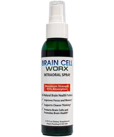 Brain Cell Worx Sublingual: Natural Brain Health Booster with Gingko, Alpha GPC, and Resveratrol - Buy Online on GoSupps.com