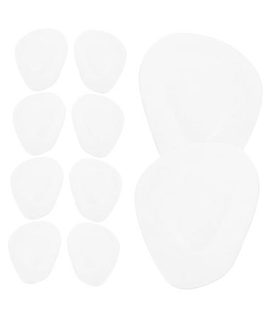 Mobestech 10 Pairs Shoes Accessories of Foot Pad Thicken Shoes Pad Shoe Inserts for Heels Insoles for Heels Women Forefoot Pads for Women Heels Metatarsal Support Waist Belt for Men Non-Slip
